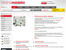 Tablet Screenshot of jagdberg-shop.de